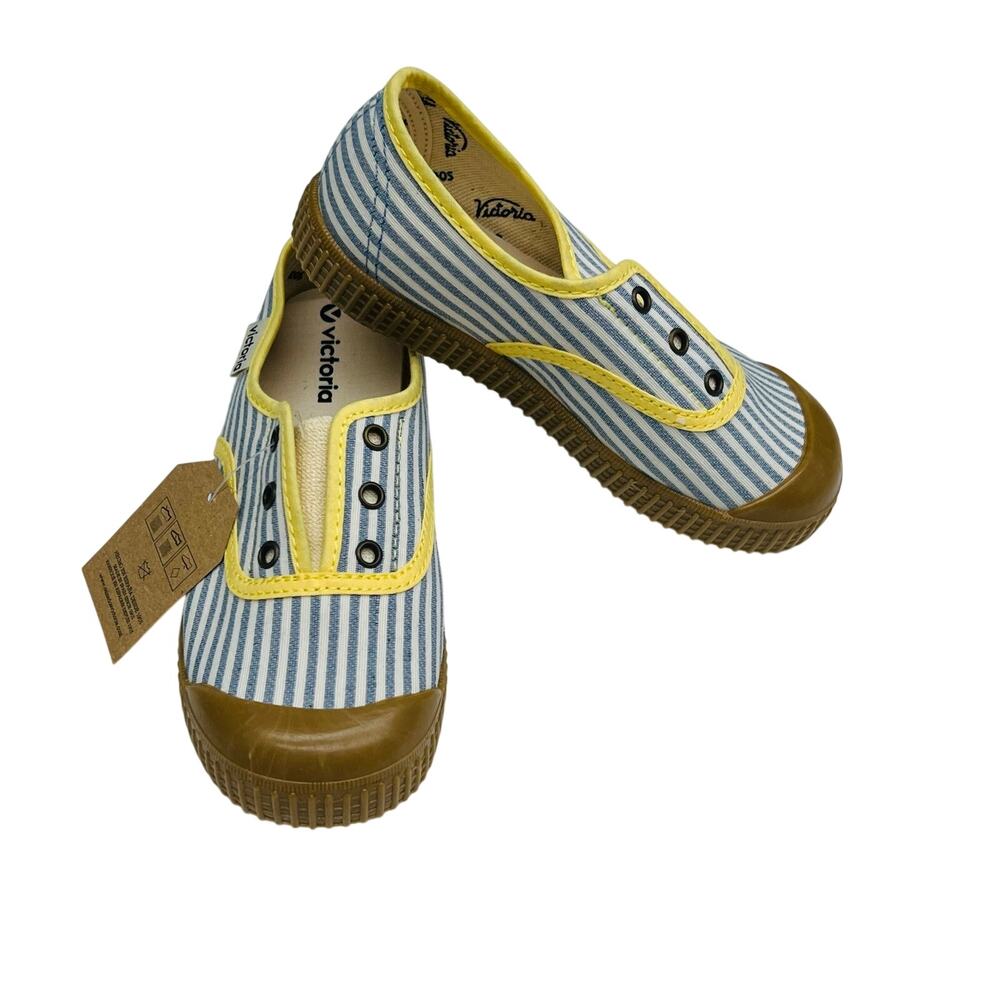 NWT Victoria 29 EU (11.5 US) Azul Stripe Sneaker
